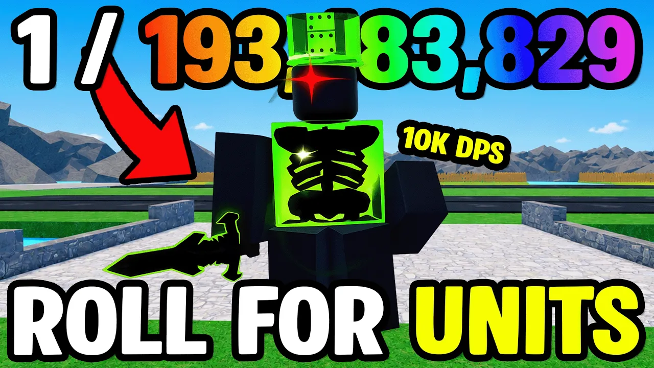 Roll to Defend Roblox — roll units, fight zombies, buy zones, and earn offline income